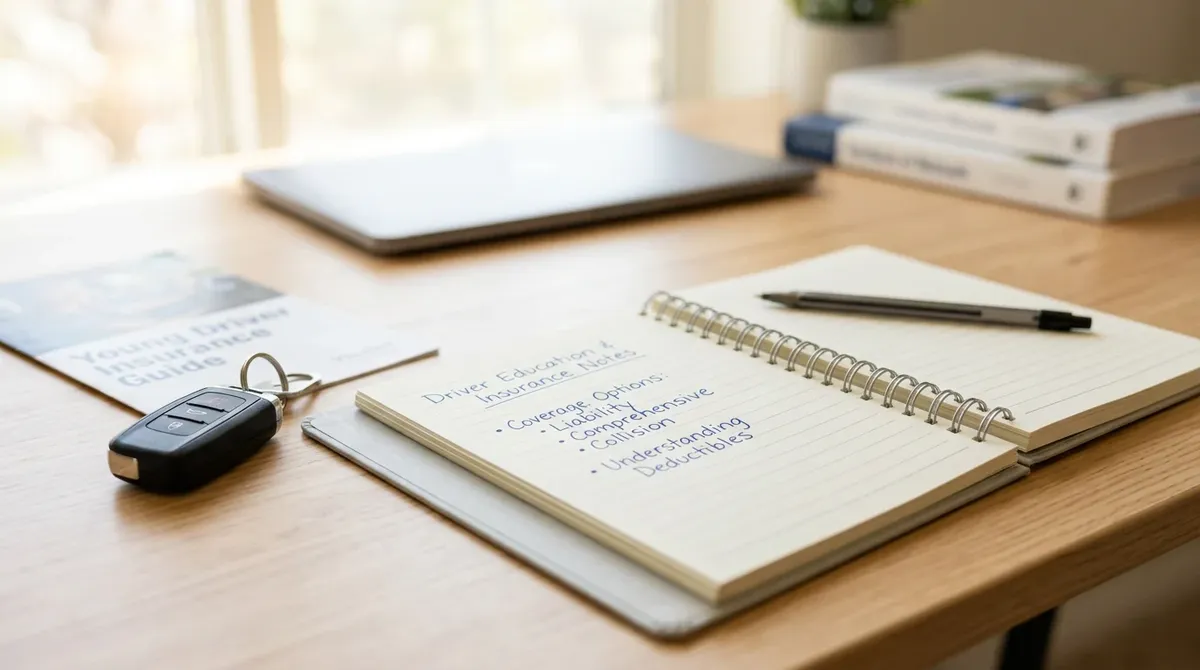 Kluczyk i notatnik edukacyjny